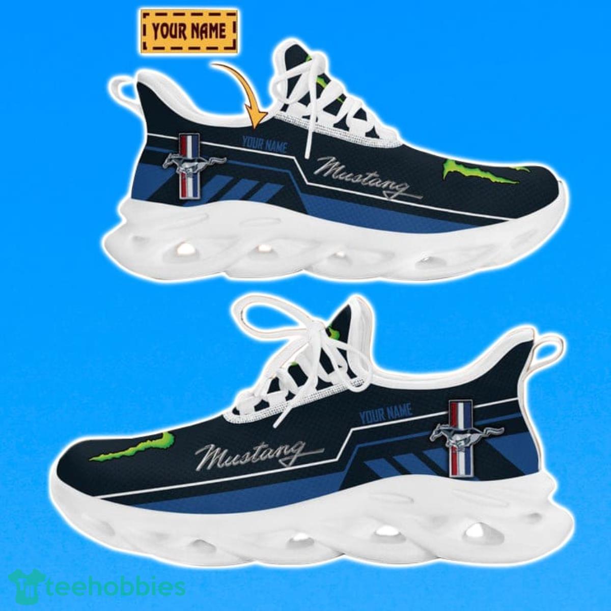 Ford Mustang-Custom Name Max Soul Shoes Unique Gift For Men And Women Product Photo 1