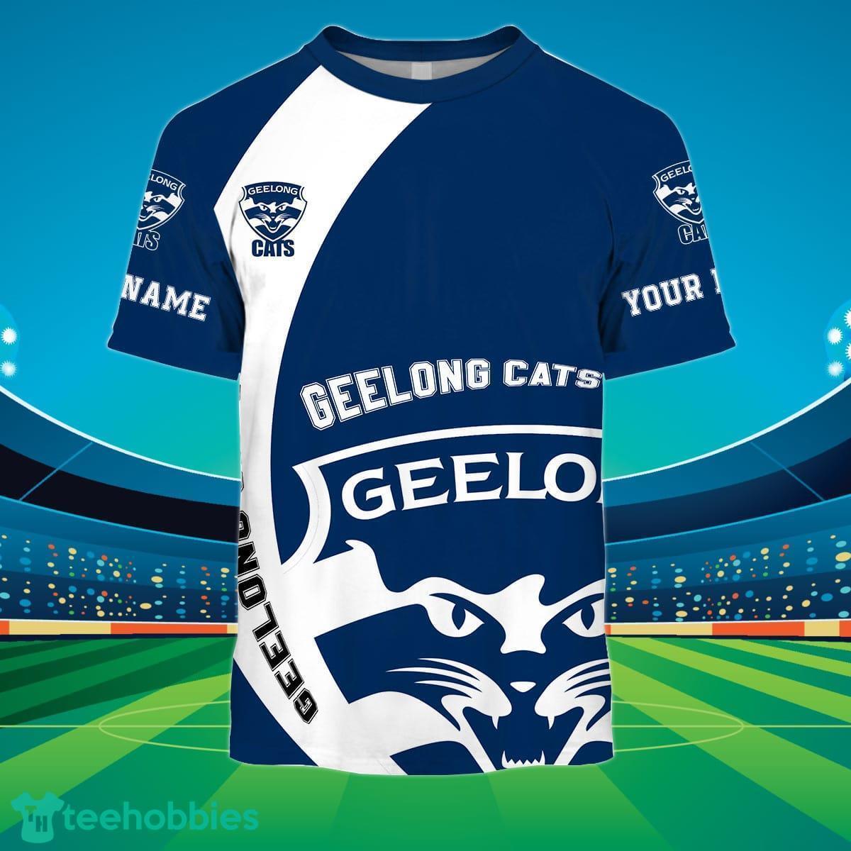 Geelong Cats Custom Name AFL You Laugh I Laugh For Sports Fan 3D Shirt Product Photo 2