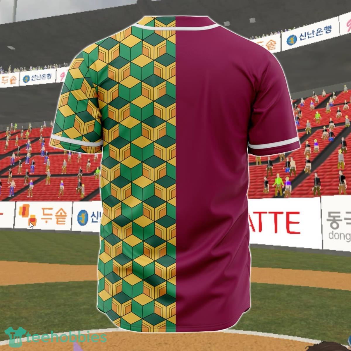 Giyu Tomioka Demon Slayer Baseball Jersey Product Photo 2