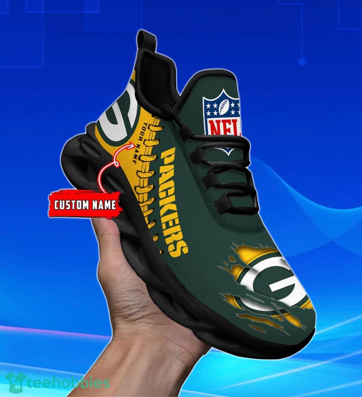 Green Bay Packers NFL Clunky Max Soul Shoes Custom Name Unique Gift For  True Fans - Freedomdesign