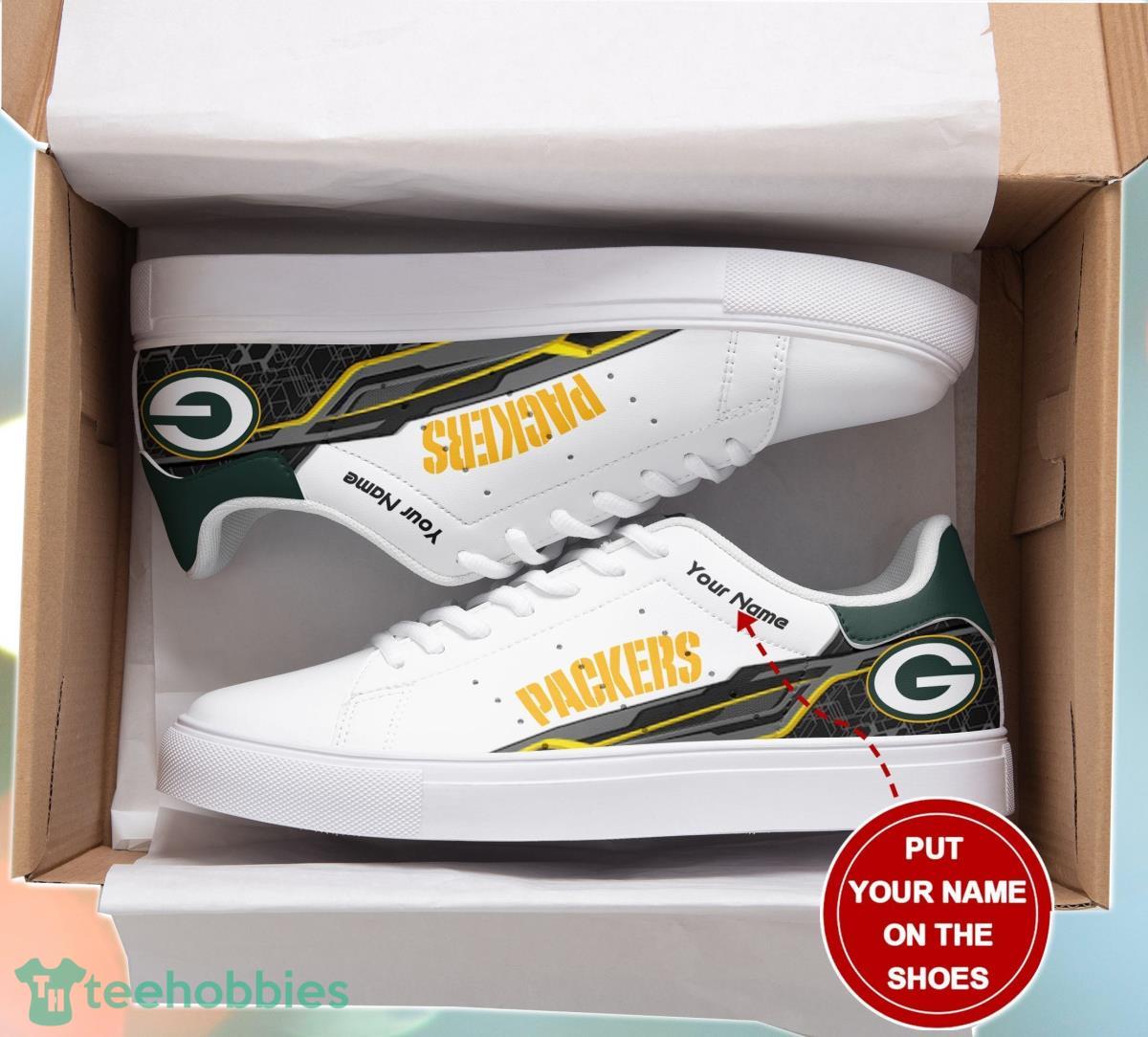 Green Bay Packers Personalized Stan Smith Sneakers Best Gift For Fans Product Photo 1