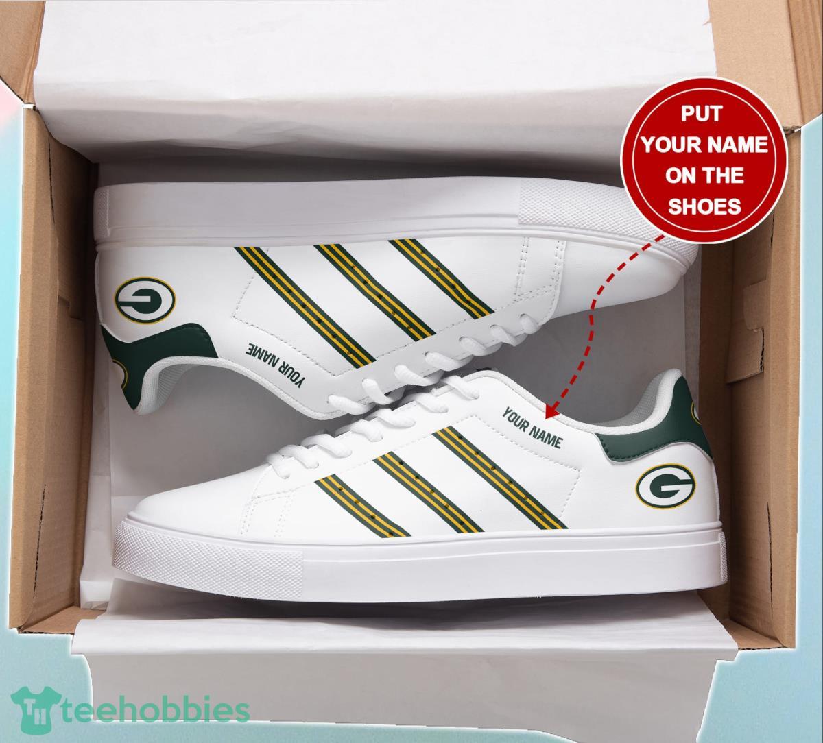 Green Bay Packers Personalized Stan Smith Sneakers Best Gift For Men And Women Fans Product Photo 2