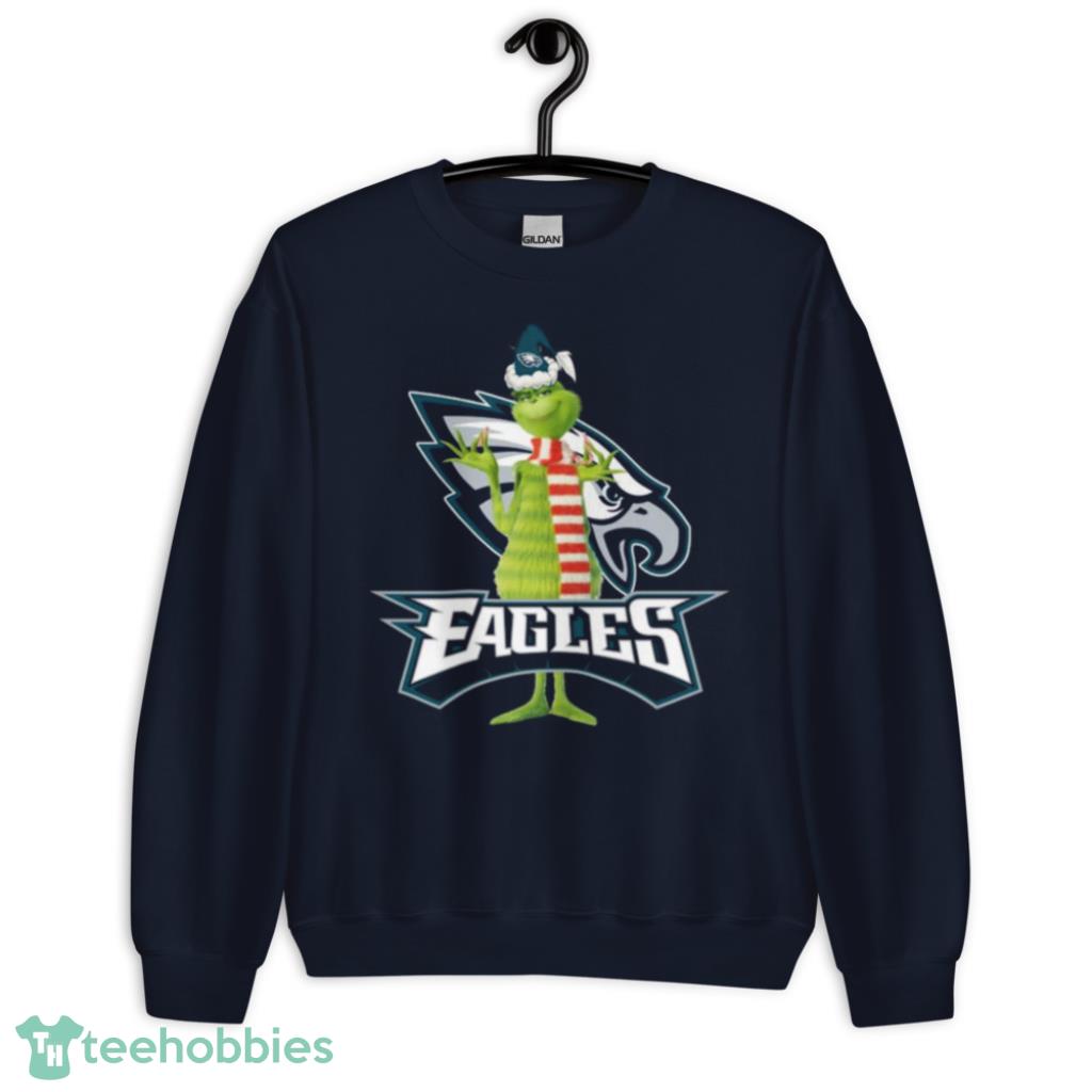 Grinch Philadelphia Eagles Christmas Shirt Product Photo 5 Grinch Philadelphia Eagles Christmas Shirt Product Photo 5
