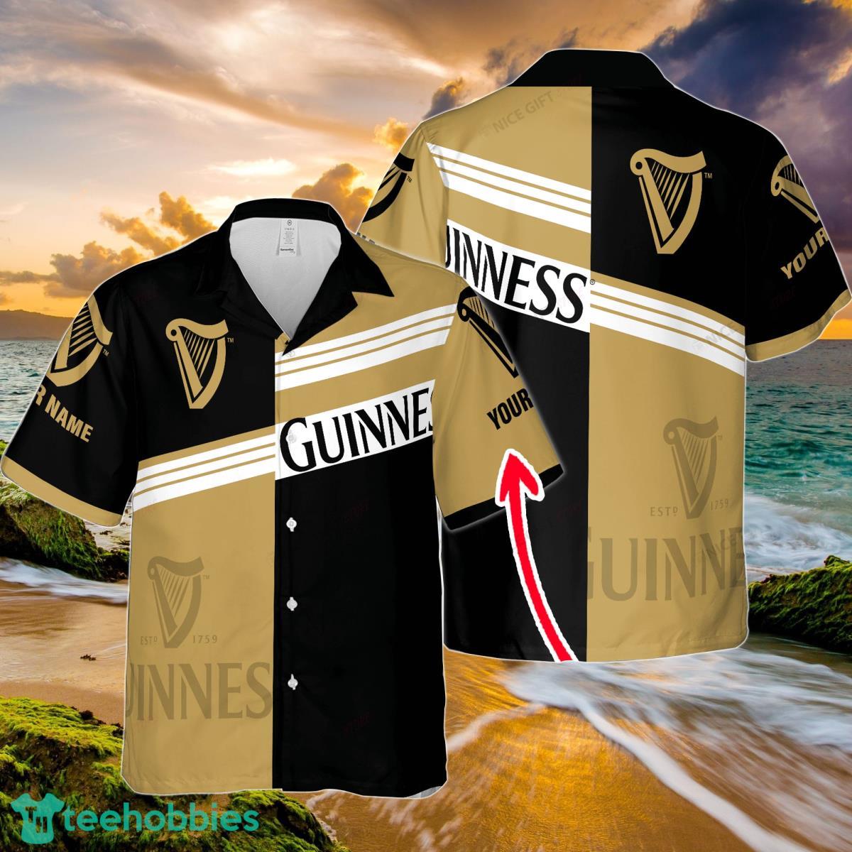 Guinness Custom Name Hawaiian Shirt Men And Women Hawaiian Shirt Summer Gift Product Photo 1