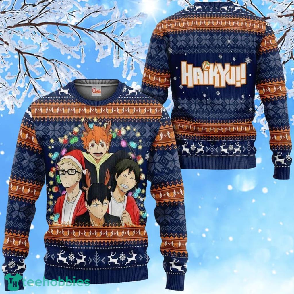 Haikyuu christmas sweater new arrivals