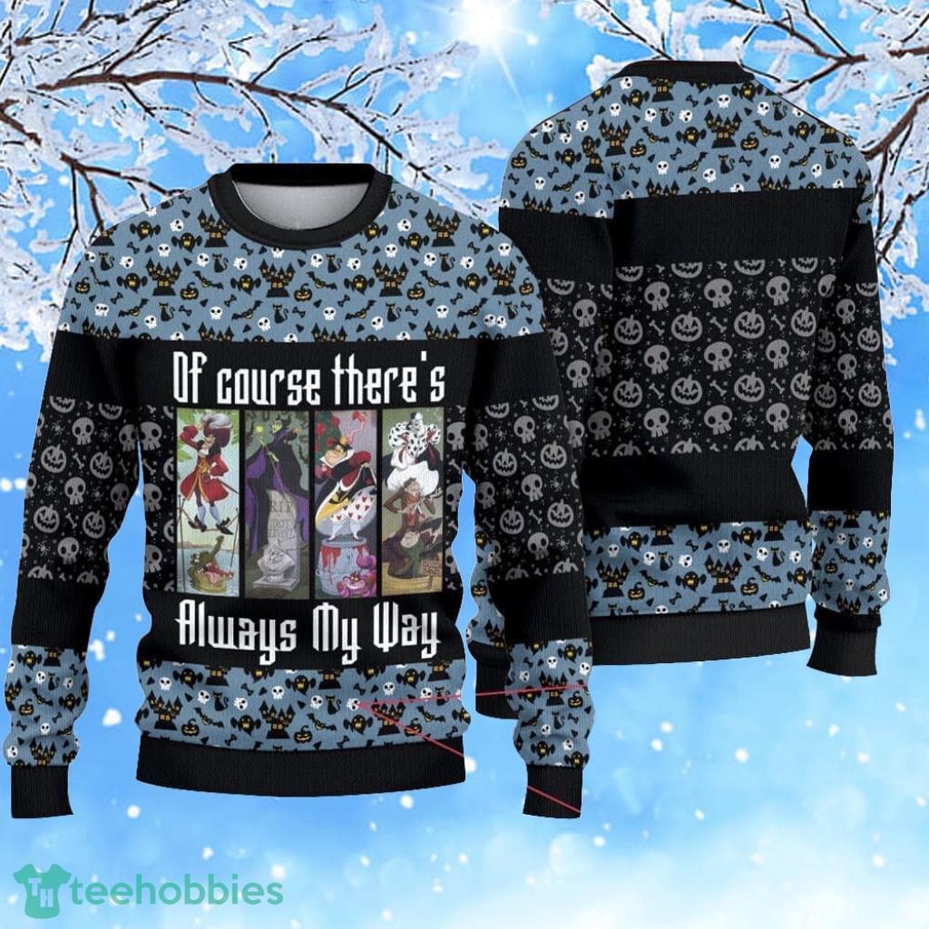 Halloween Disneyland Haunted Mansion Ugly Christmas Sweater 3D Gift For Men And Women Product Photo 1