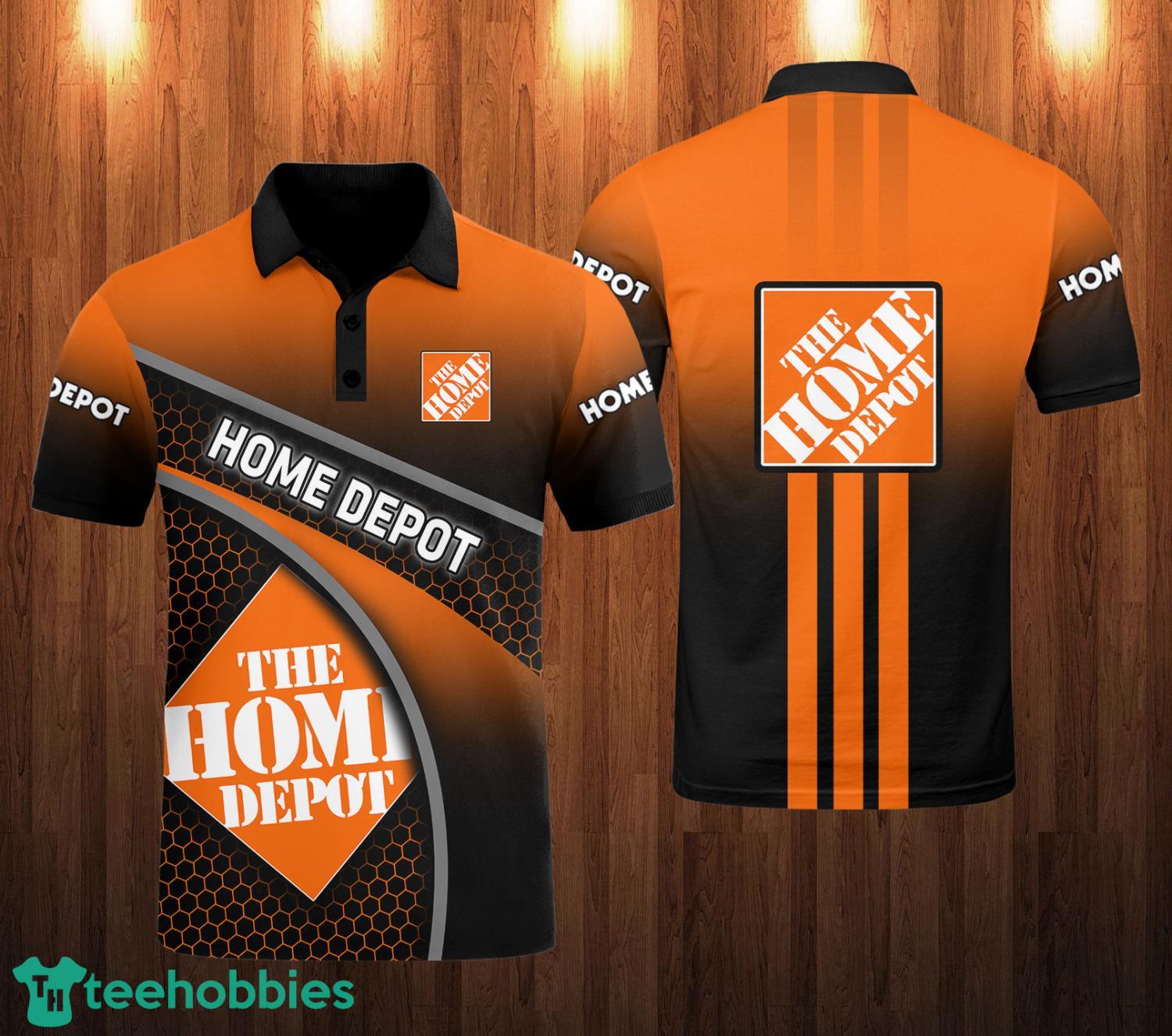 Home Depot Polo Shirt Best Sport Gift For Fans Striped