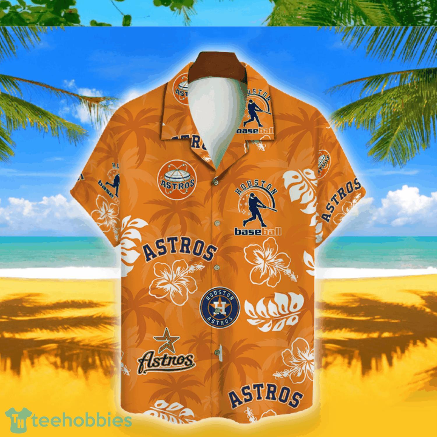 Houston Astros Major League Baseball All Over Print Hawaiian Shirt