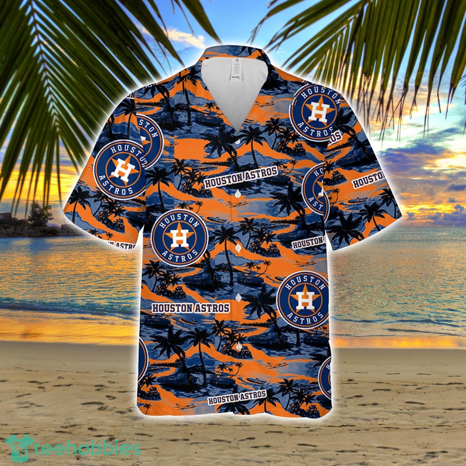 Houston Astros Vintage Mlb Hawaiian Shirt & Short