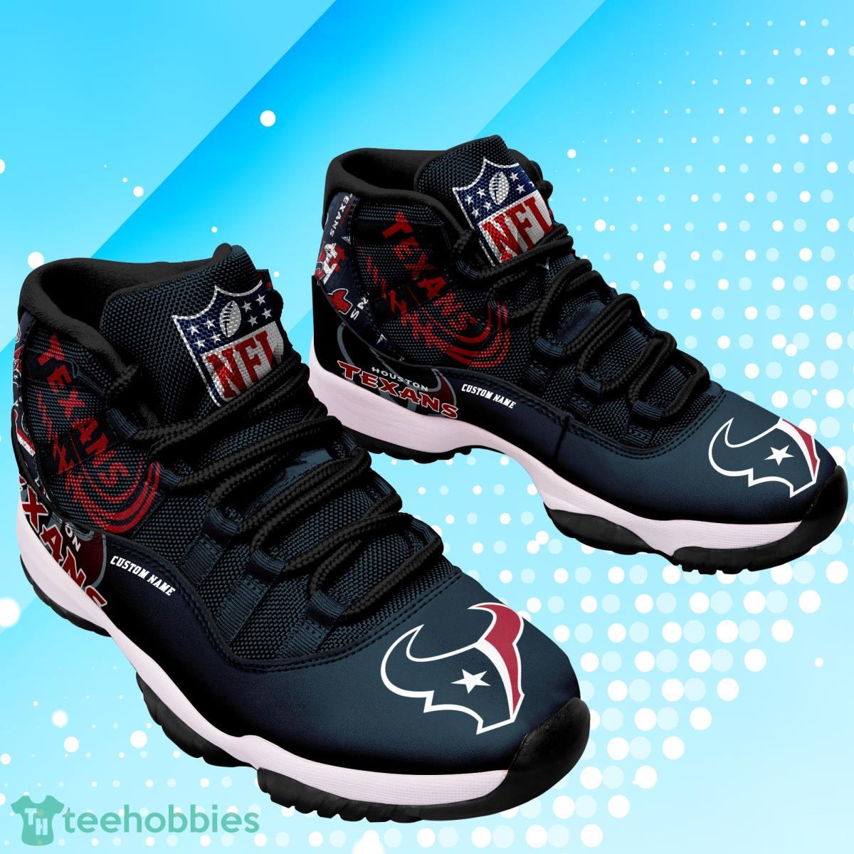 Houston Texans Personalized Air Jordan 11 Gift For Fans Product Photo 2