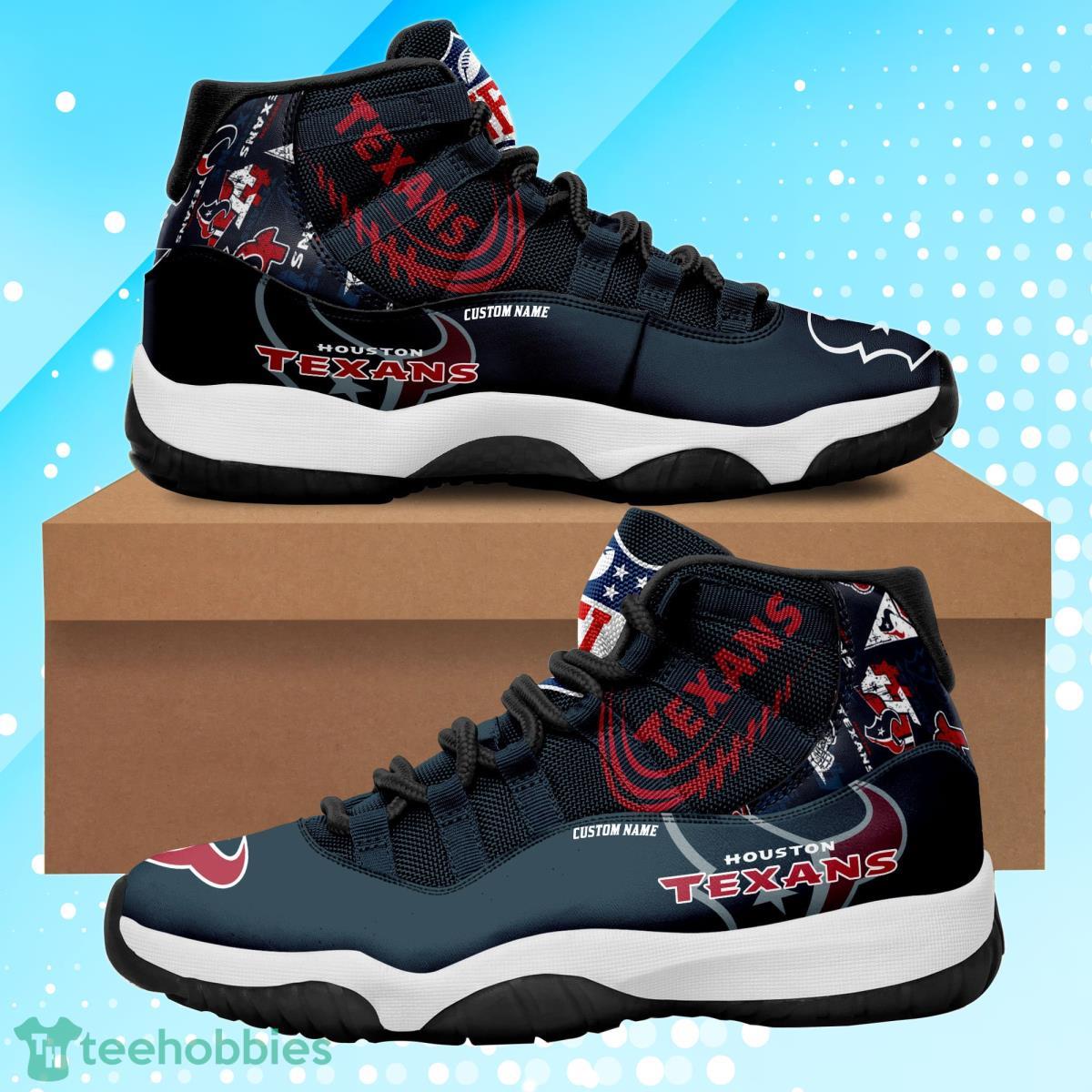 Houston Texans Personalized Air Jordan 11 Gift For Fans Product Photo 1
