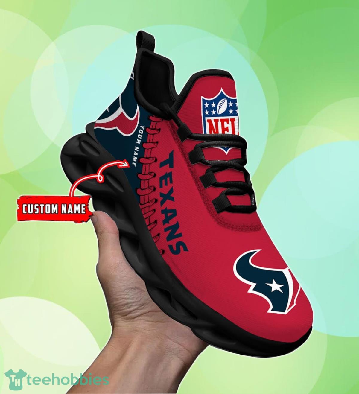 Houston Texans-Personalized Max Soul Shoes Impressive Gift For Men And Women Fans Product Photo 1