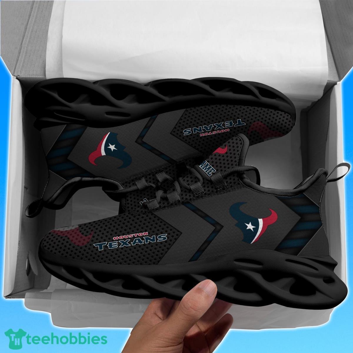 Houston Texans Personalized Name Clunky Sneakers Special Gifts For Fans Product Photo 2