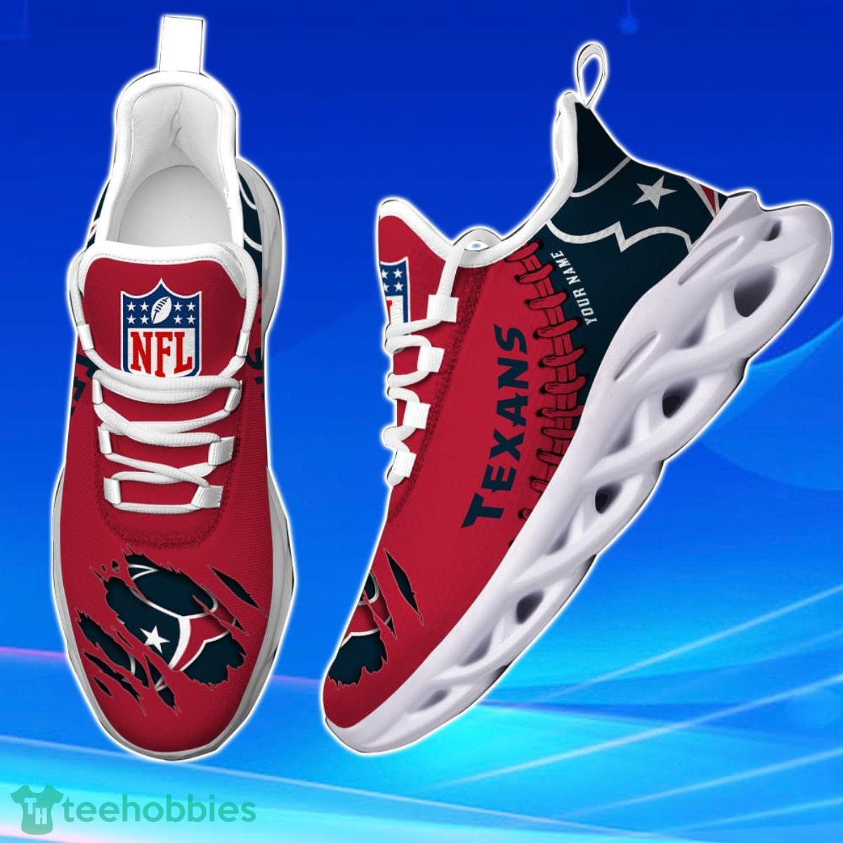 Houston Texans Personalized NFL Max Soul Shoes Style Gift Fans Product Photo 2