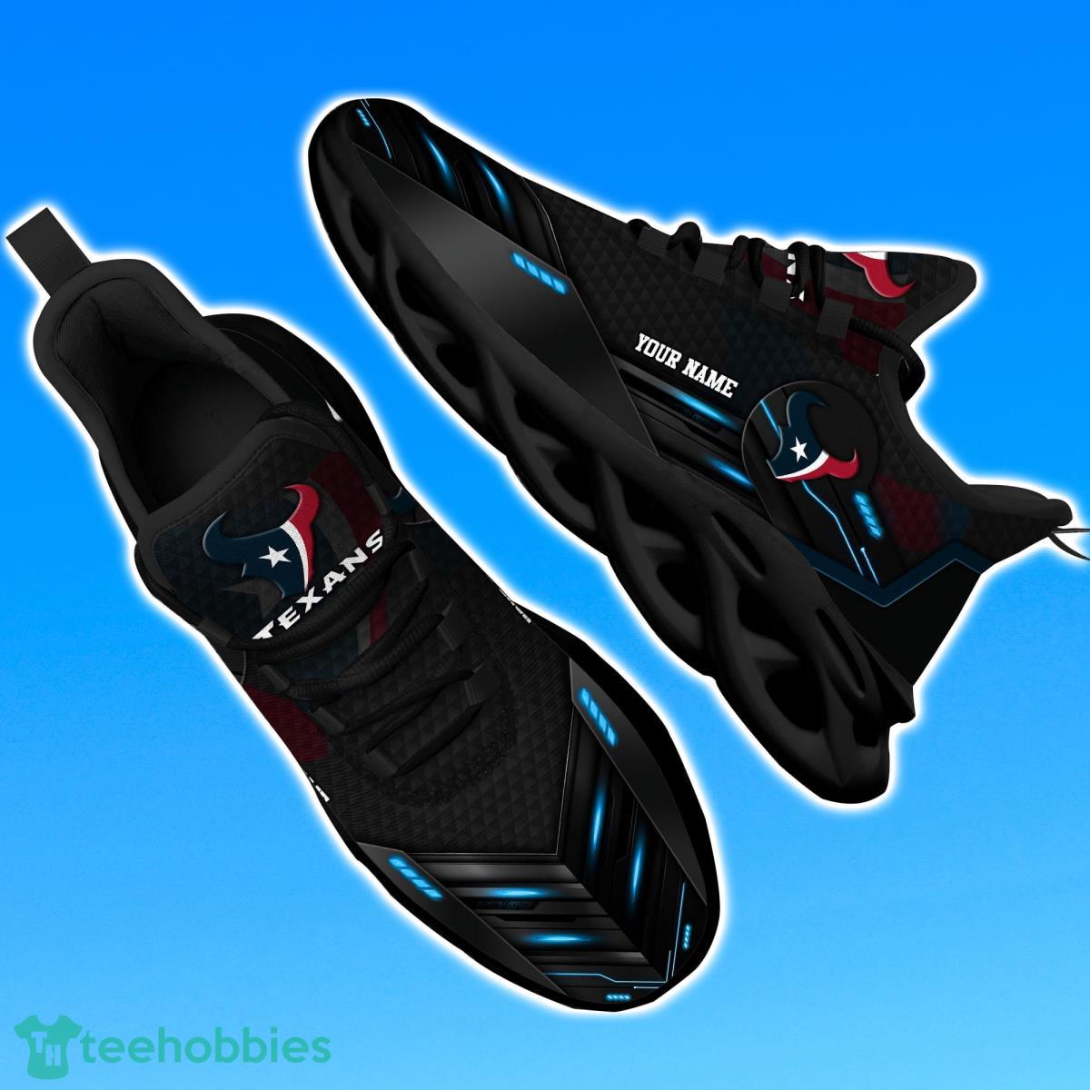 Houston Texans-Personalized NFL Sport Black Max Soul Shoes Best Gift For Men And Women Fans Product Photo 1
