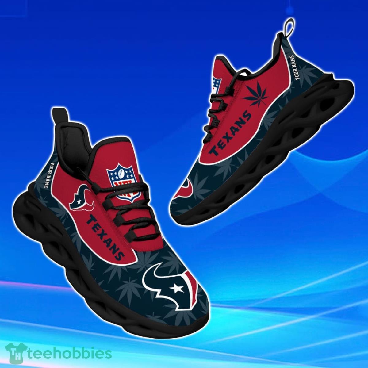 Houston Texans-Personalized Weed Limited Edition Max Soul Shoes Best Gift For Men And Women Product Photo 1