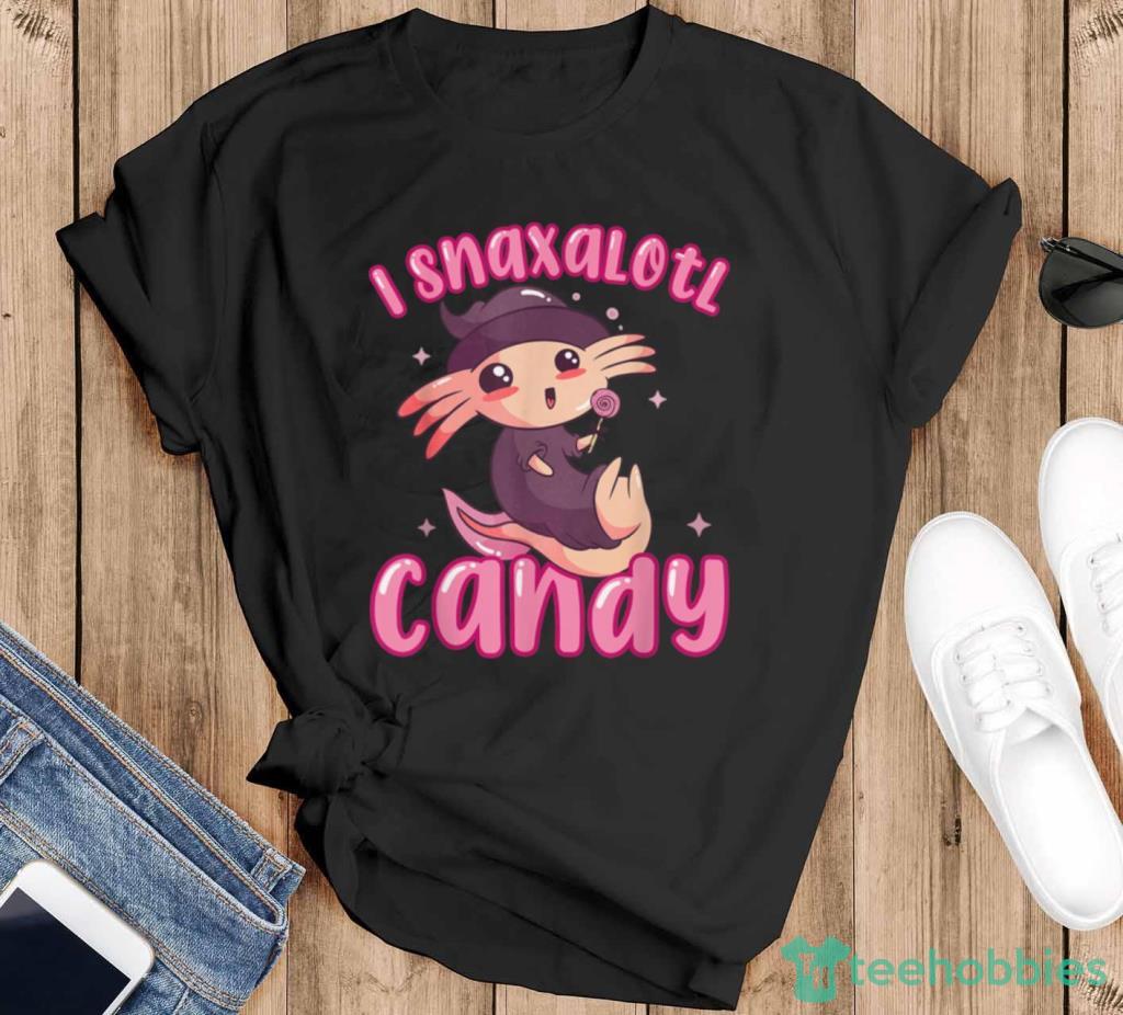 I Snaxalotl Candy Axolotl Halloween Costume T Shirt Product Photo 1