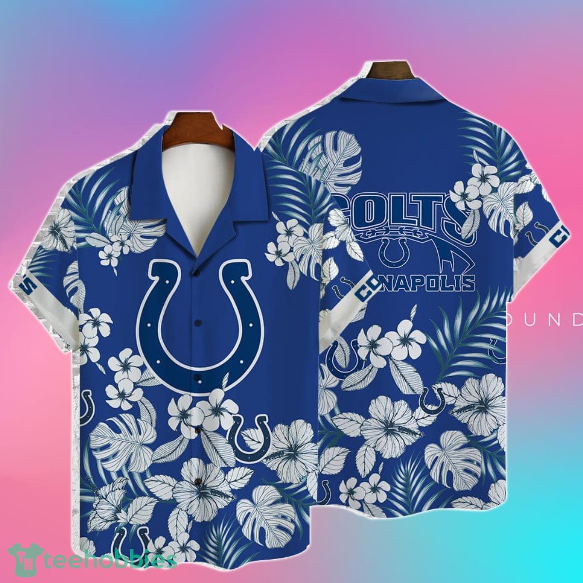 Indianapolis Colts 2023 AOP Hawaiian Shirt Best Gift For Men And Women Product Photo 1