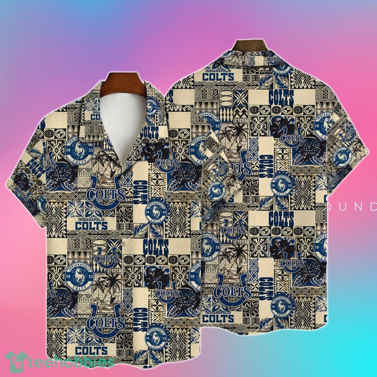 Indianapolis Colts 2023 AOP Hawaiian Shirt Special Gift For Men And Women Product Photo 1