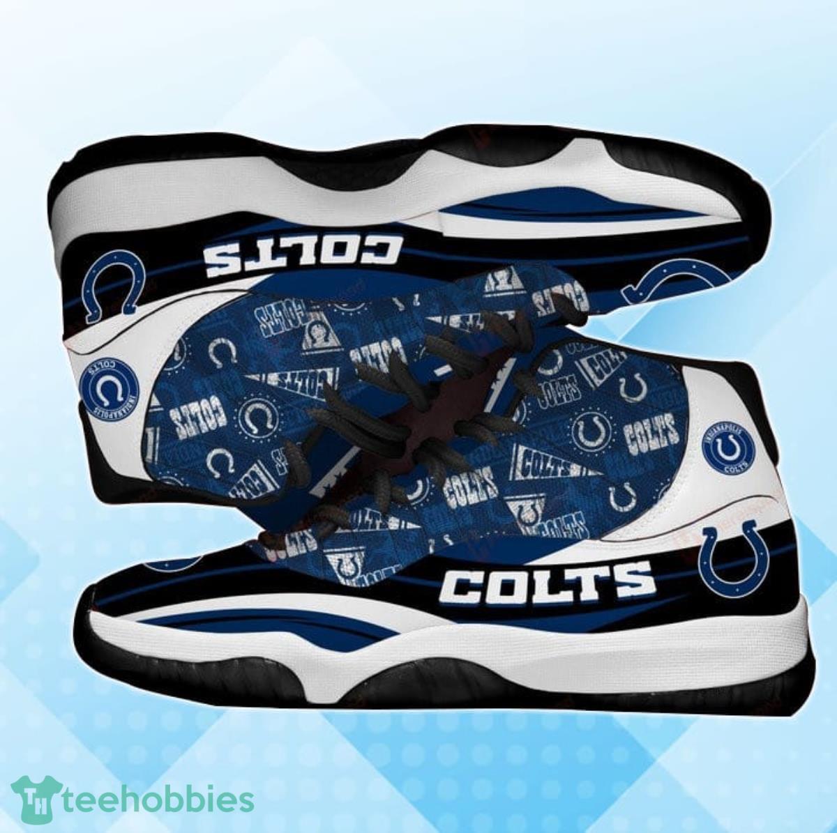 Indianapolis Colts Air Jordan 11 Sneakers 196 Product Photo 1