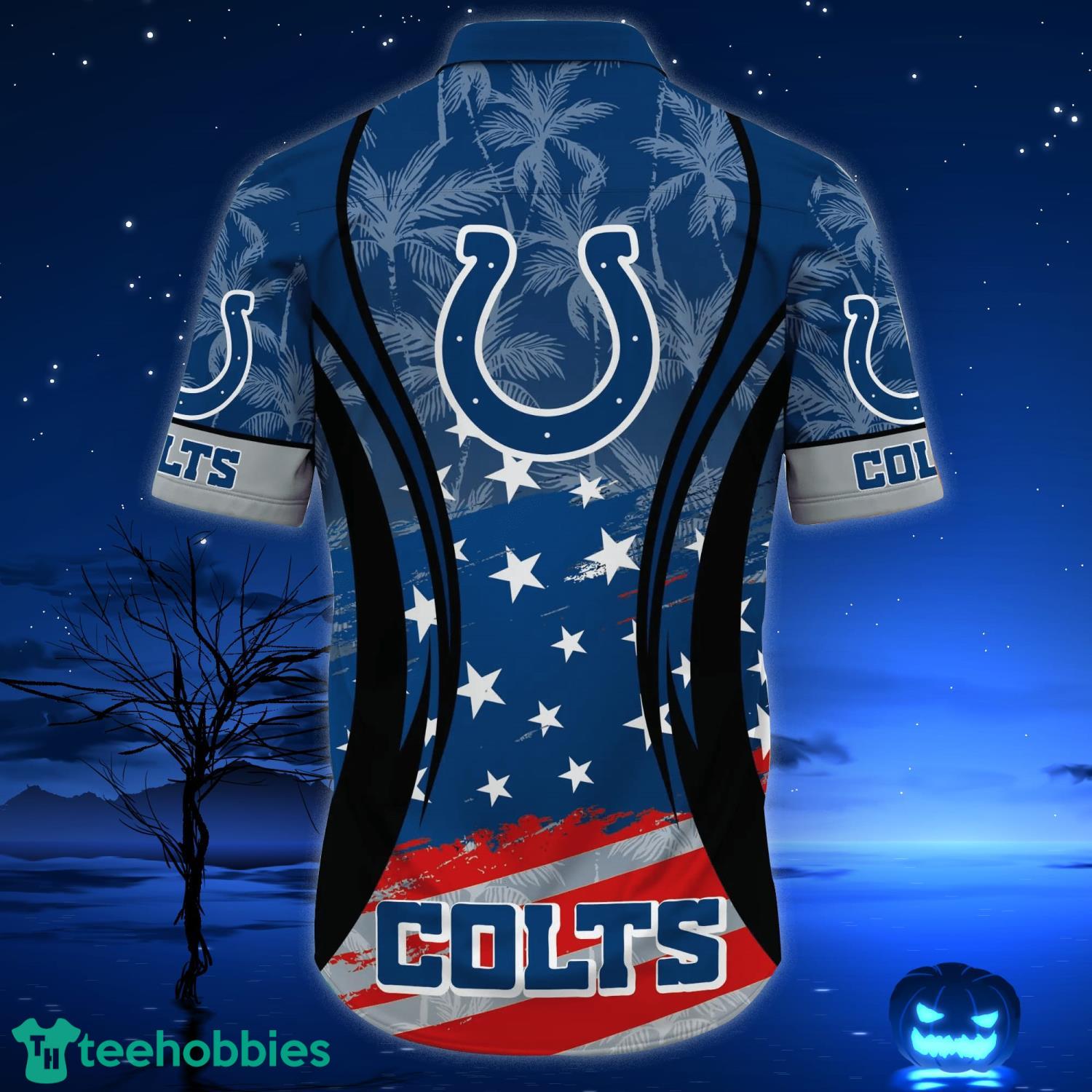 Indianapolis Colts NFL Hawaiian Shirt Star Pattern Best Trend