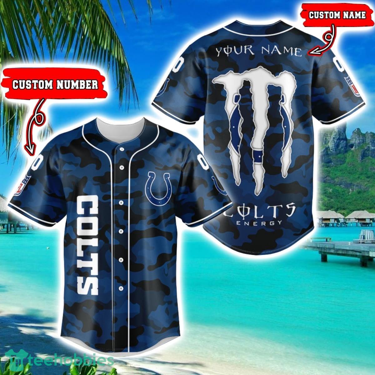 Indianapolis ColtsCustom NFL Baseball Jersey Shirt Best Gift For Men And Women Fans Product Photo 1