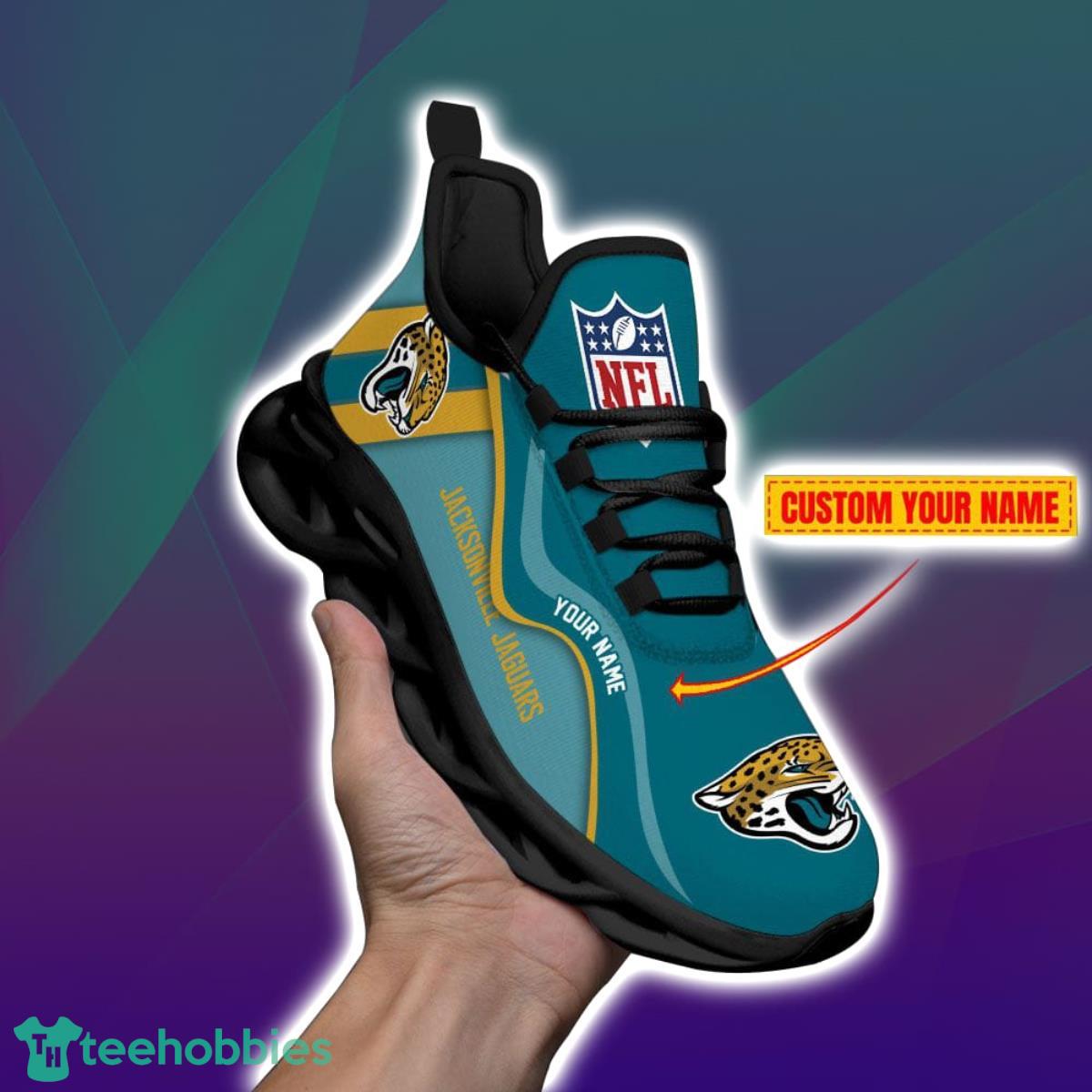 Jacksonville Jaguars-NFL Customized Unique Max Soul Shoes Impressive Gift For Men And Women Fans Product Photo 1