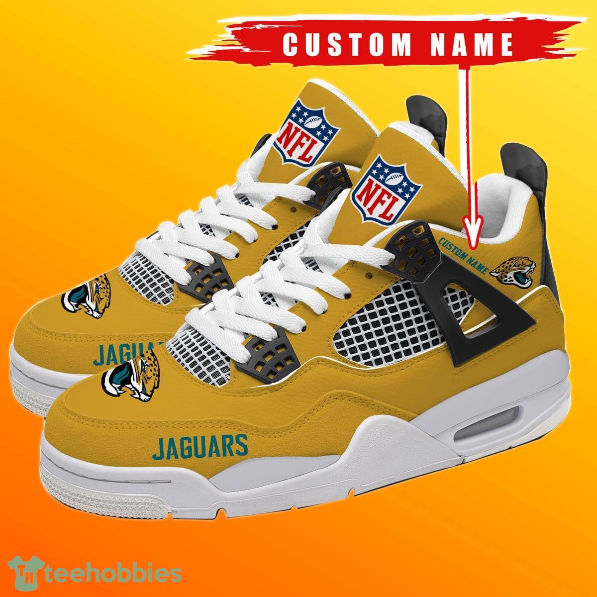 Jacksonville Jaguars Air Jordan 13 Sneakers Nfl Custom Sport Shoes