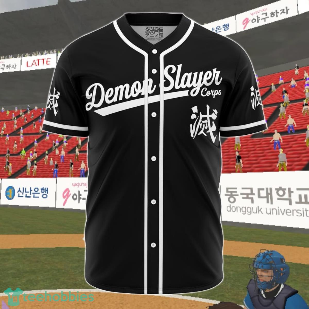 Kamado Demon Slayer Corps Baseball Jersey Product Photo 1