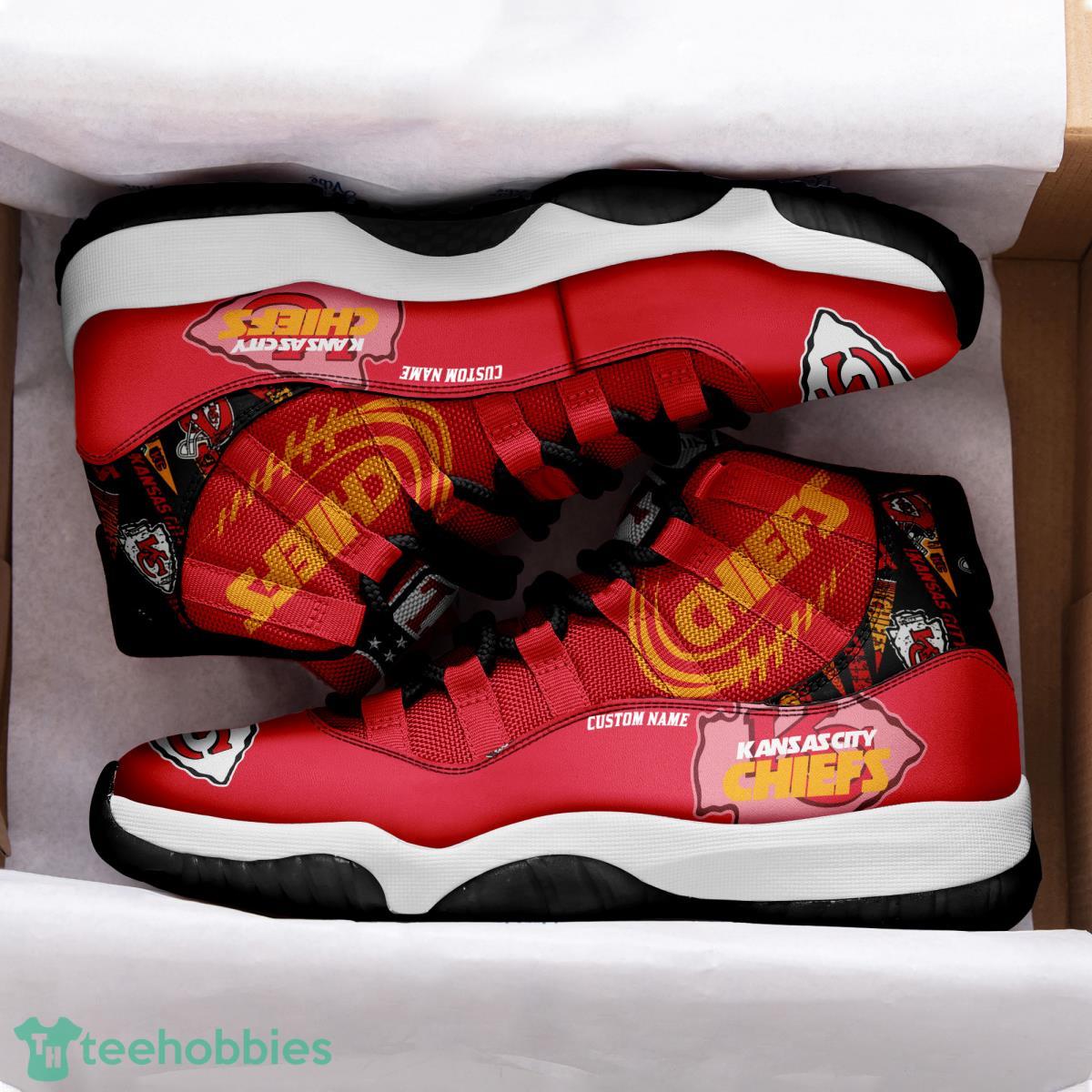 Kansas City Chiefs Personalized Air Jordan 11 Gift For Fans