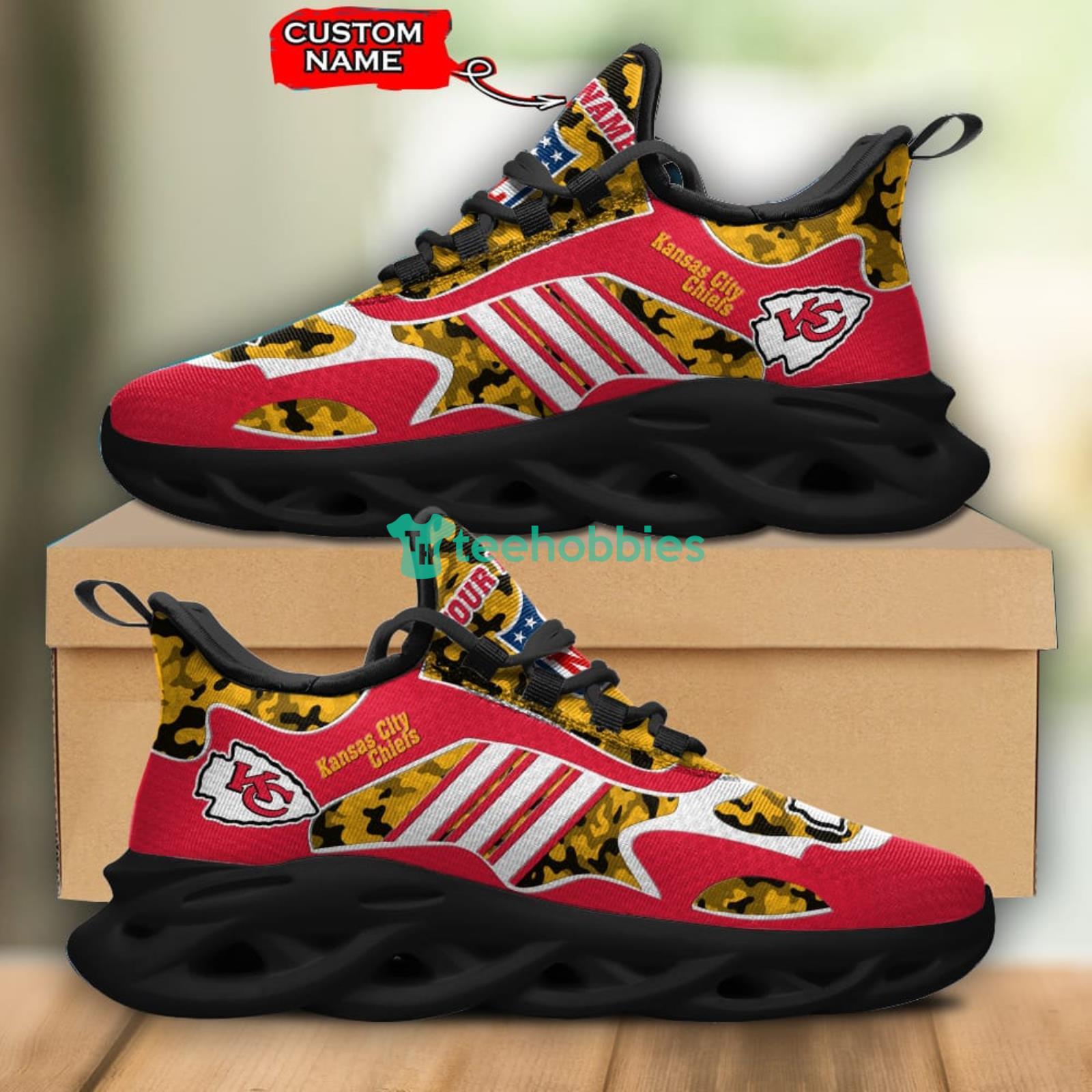 Chiefs Football Team Max Soul Shoes Running Sneakers Special Gift For Real  Fans