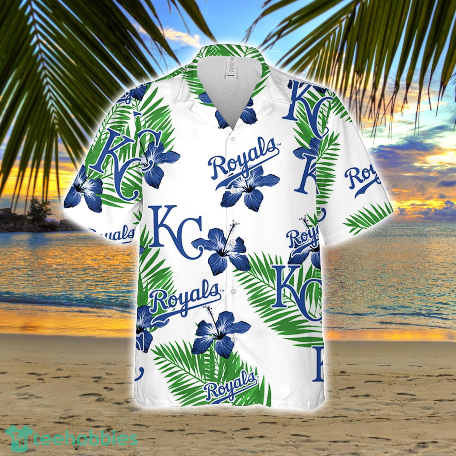 Kansas City Royals Hibiscus Tropical Hawaiian Shirt Men And Women