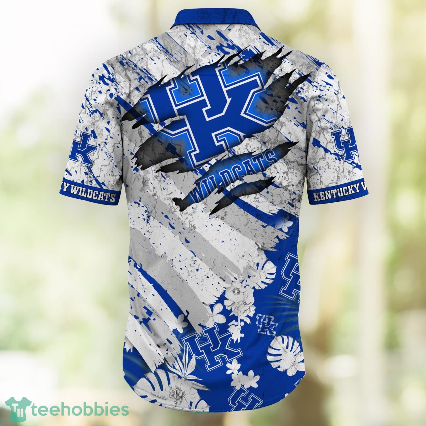 Kentucky Wildcats Plus Size 3D Hawaiian Shirt Best For Fans Beach
