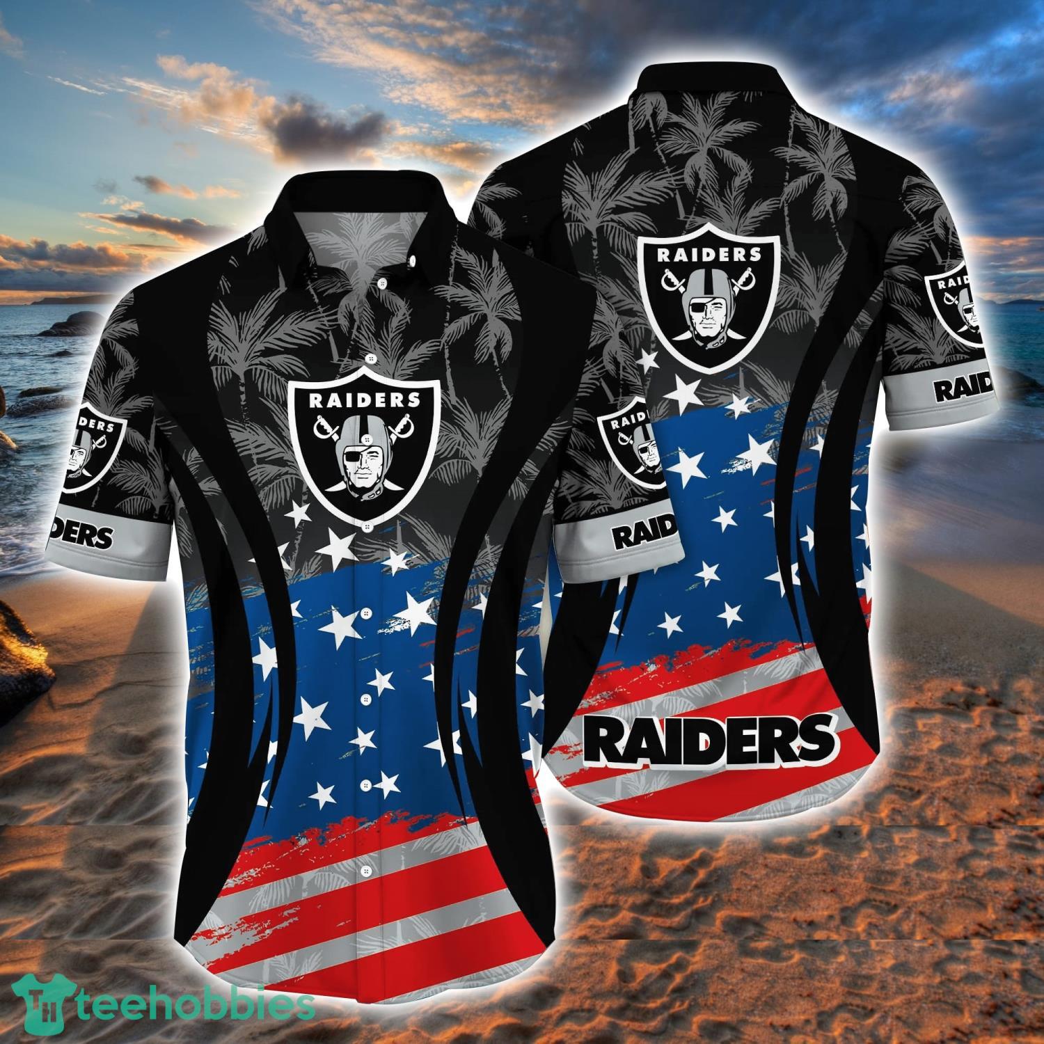 TRENDING] Oakland Raiders NFL Hawaiian Shirt, New Gift For Summer