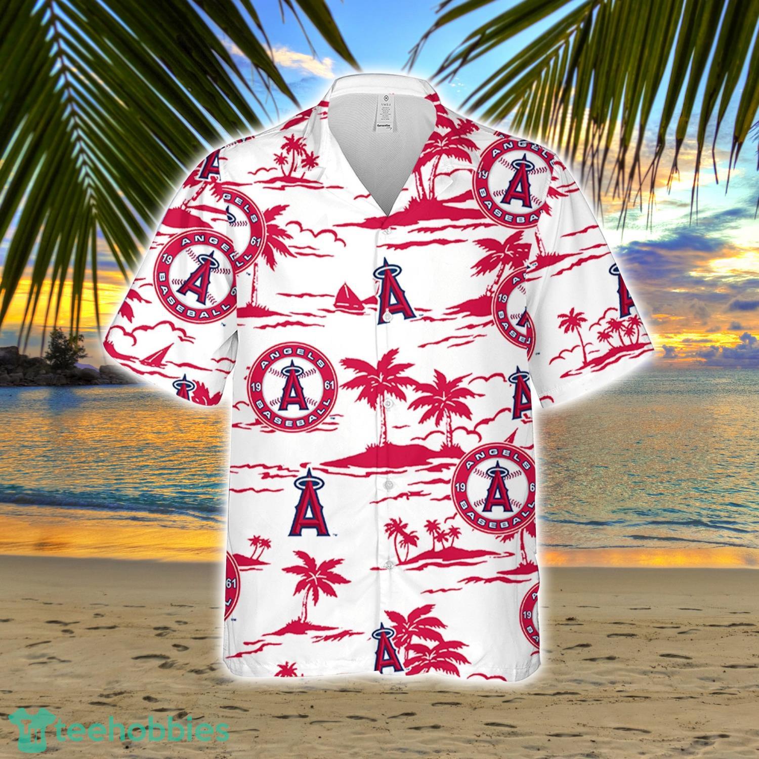 MLB Los Angeles Angels Coconut Hawaiian shirt, Short - LIMITED EDITION
