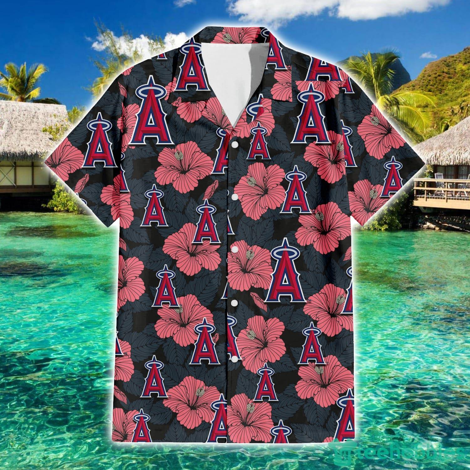 Los Angeles Angels Style Hawaiian Shirt Short