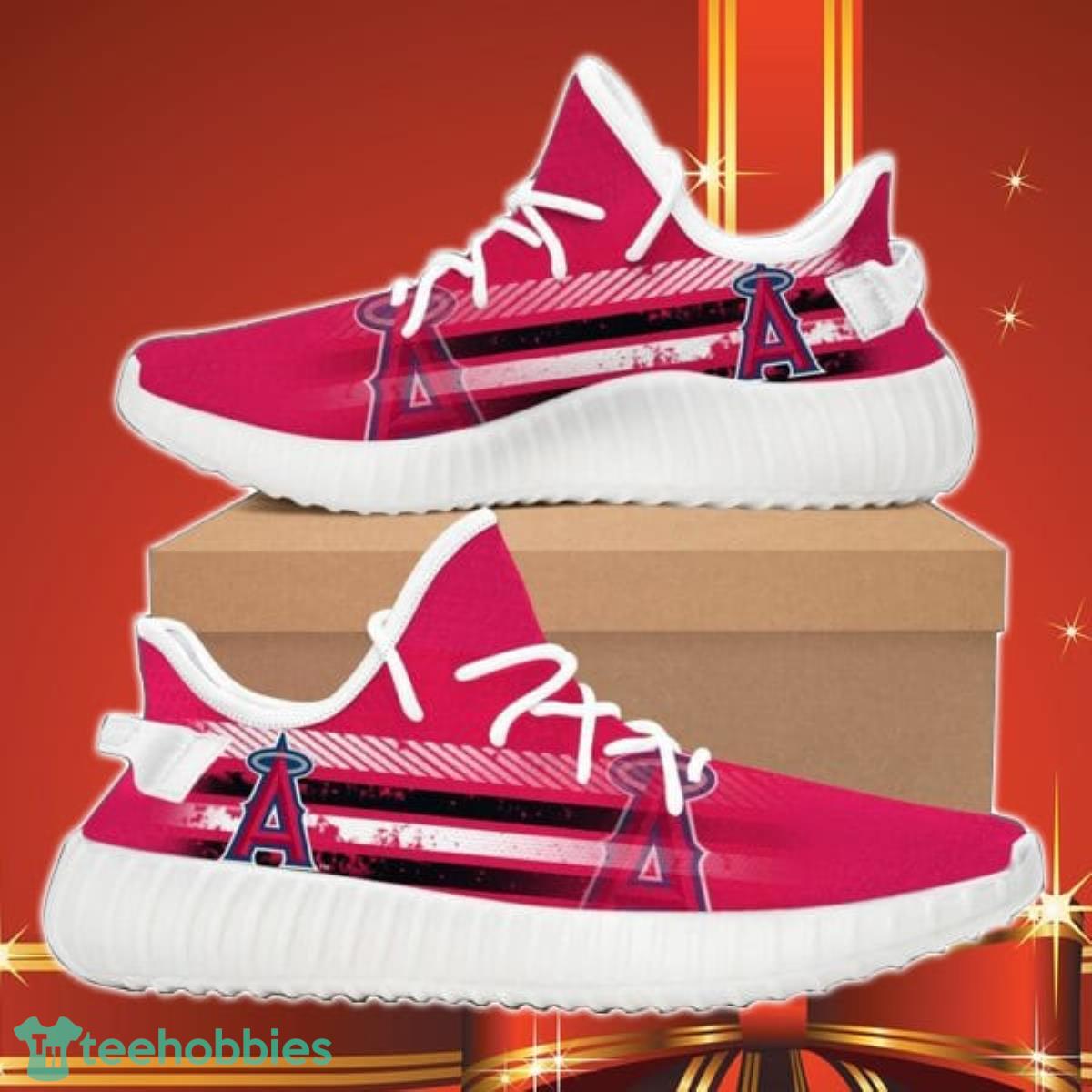 Los Angeles Angels Mlb Baseball Sport Teams Top Branding Trends Custom Perfect Gift For Fans Shoes Yeezy Product Photo 1