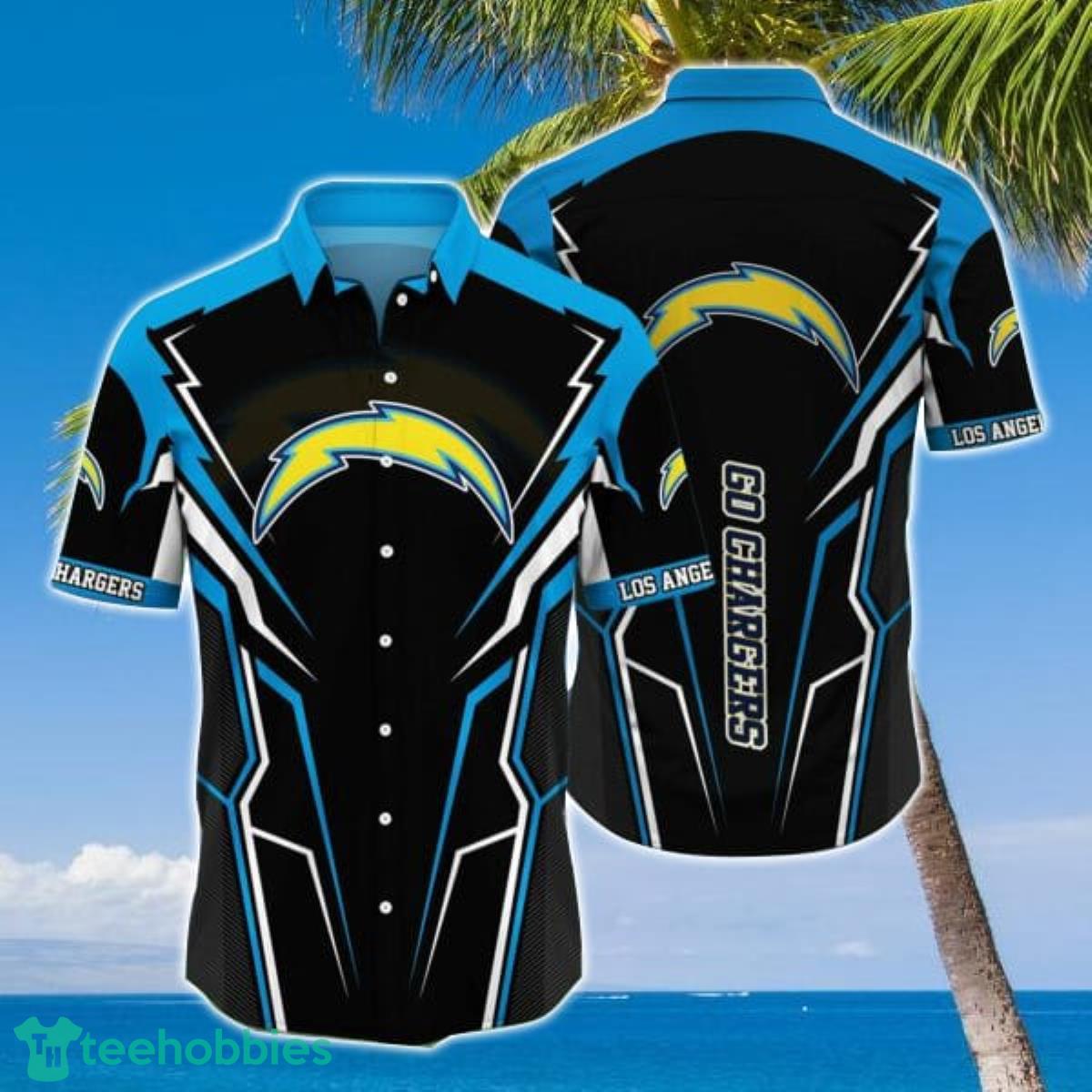 Los Angeles Chargers NFL Hawaiian Shirt Style Gift For Fans Product Photo 1