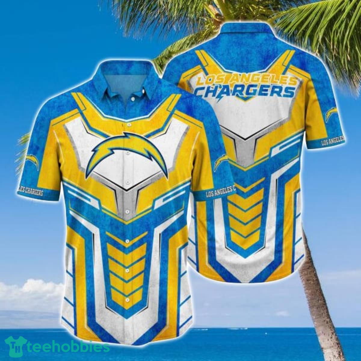 Los Angeles Chargers Hawaiian Shirt NFL Football Print