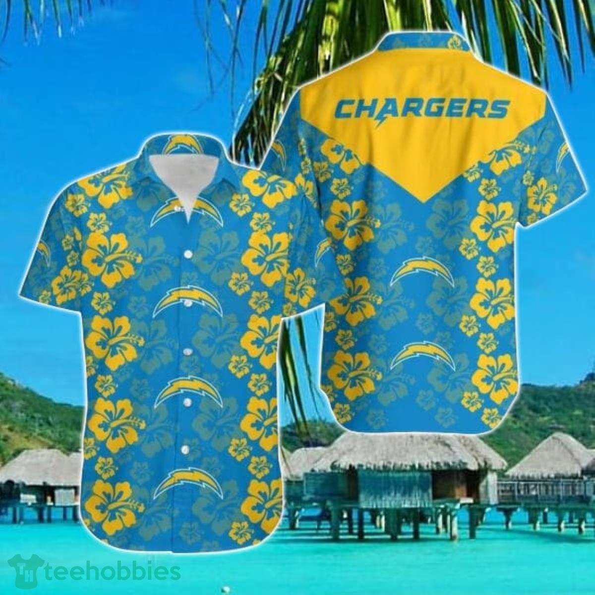 Los Angeles Chargers NFL Hawaiian Shirt Unique Gift For Fans Product Photo 1