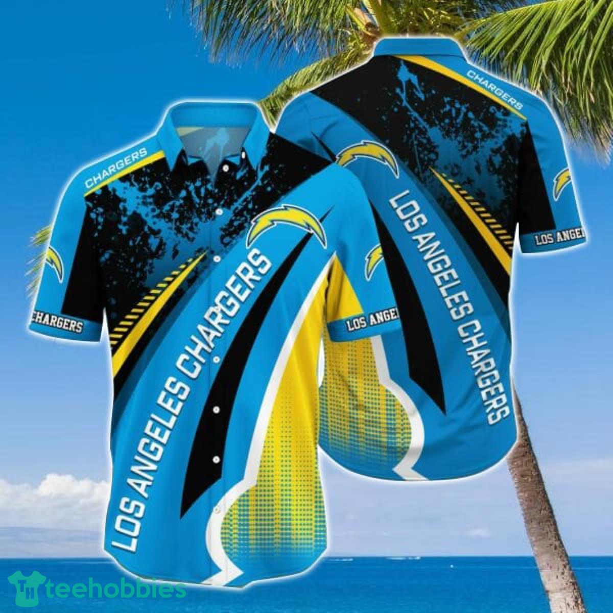 Los Angeles Chargers NFL Hawaiian Shirt Unique Gift For Men Product Photo 1