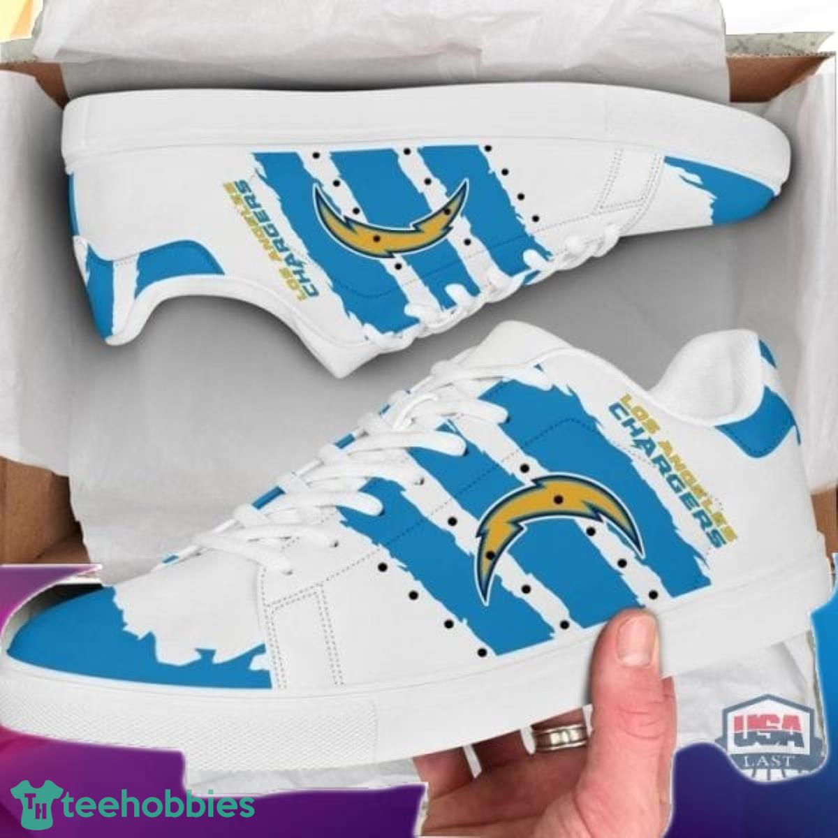 Los Angeles Chargers Stan Smith Sneakers Best Gift For Fans Product Photo 1