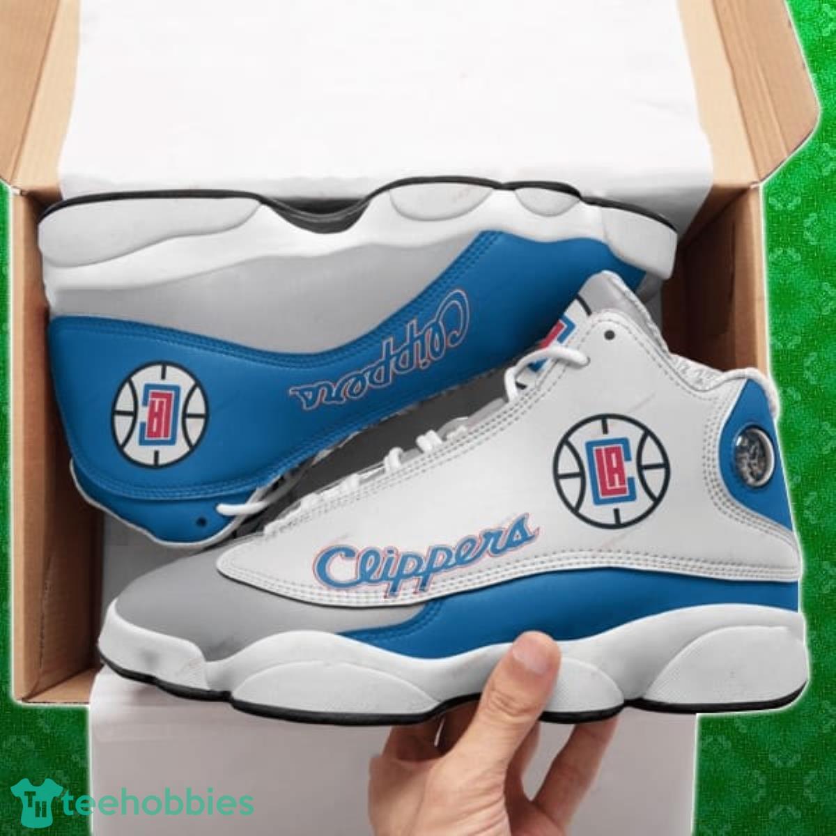 Los Angeles Clippers NBA Team Football Big Logo Gift For Lover Men And Women Air Jordan 13 Product Photo 1