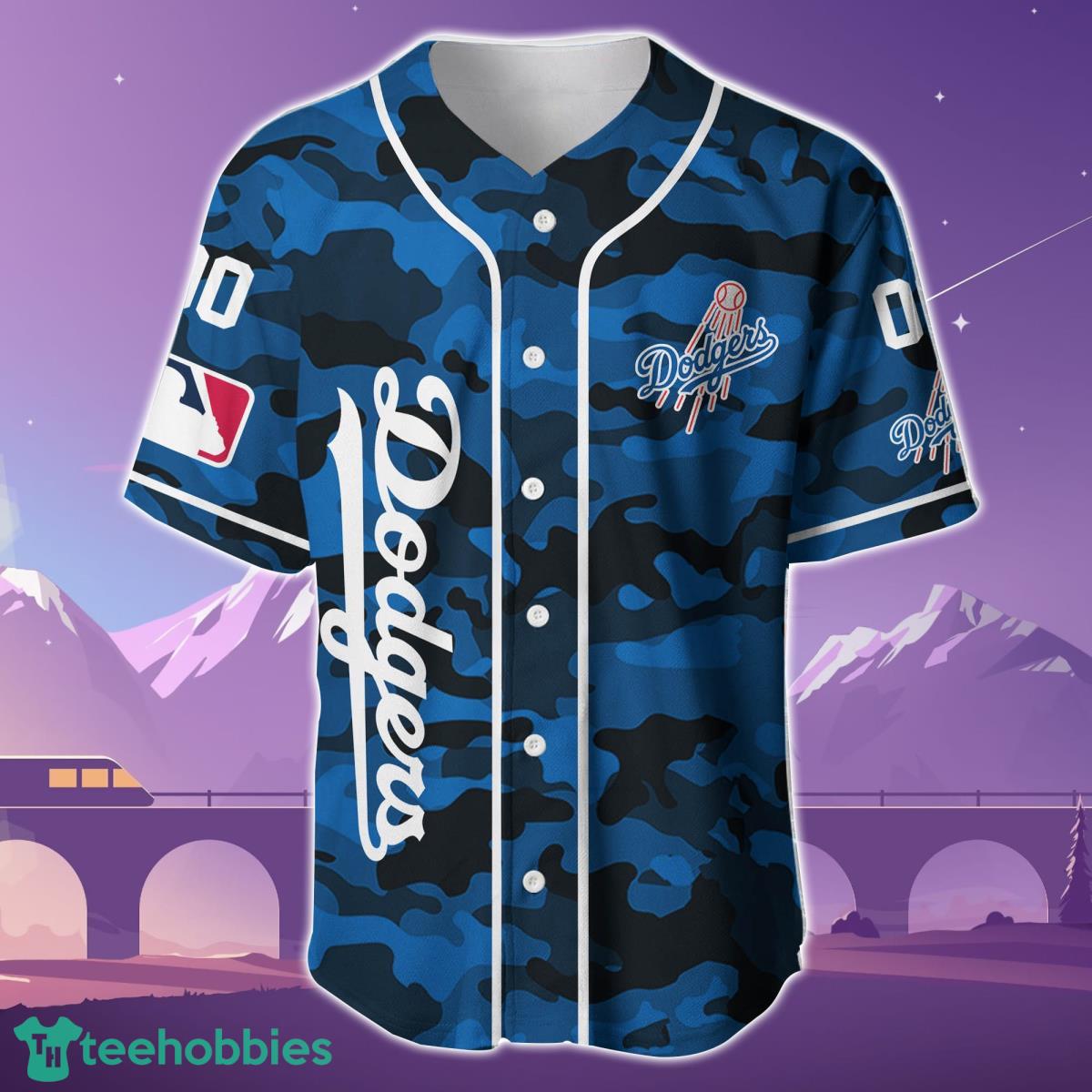 Los Angeles Dodgers Custom Name & Number Baseball Jersey Best Gift For Men And Women Product Photo 2