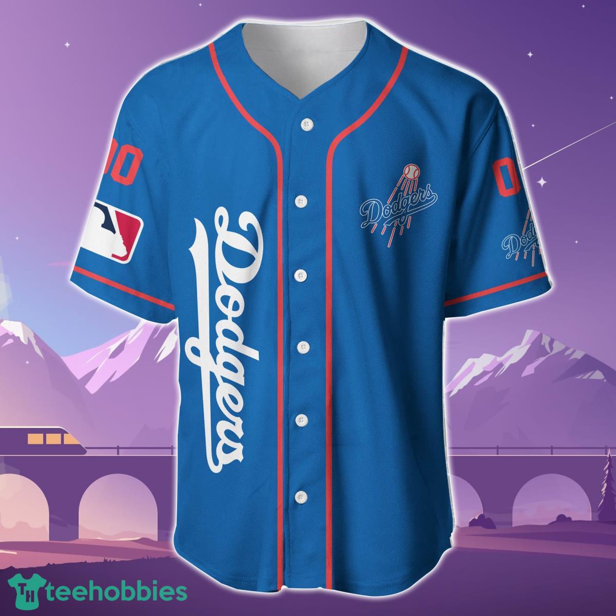 Los Angeles Dodgers Custom Name & Number Baseball Jersey Special Gift For Men And Women Product Photo 2