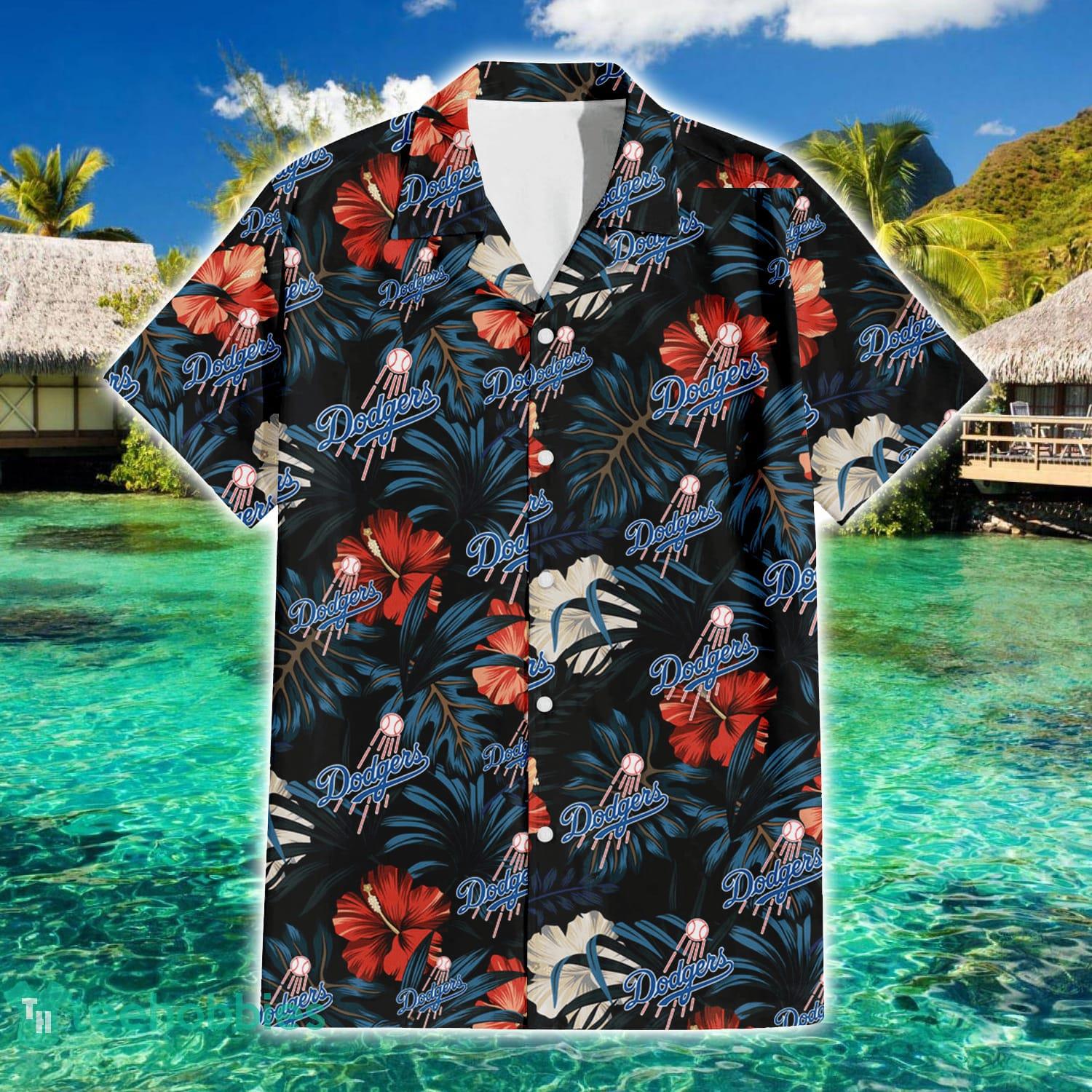 La Dodgers Tropical Hawaiian Shirt