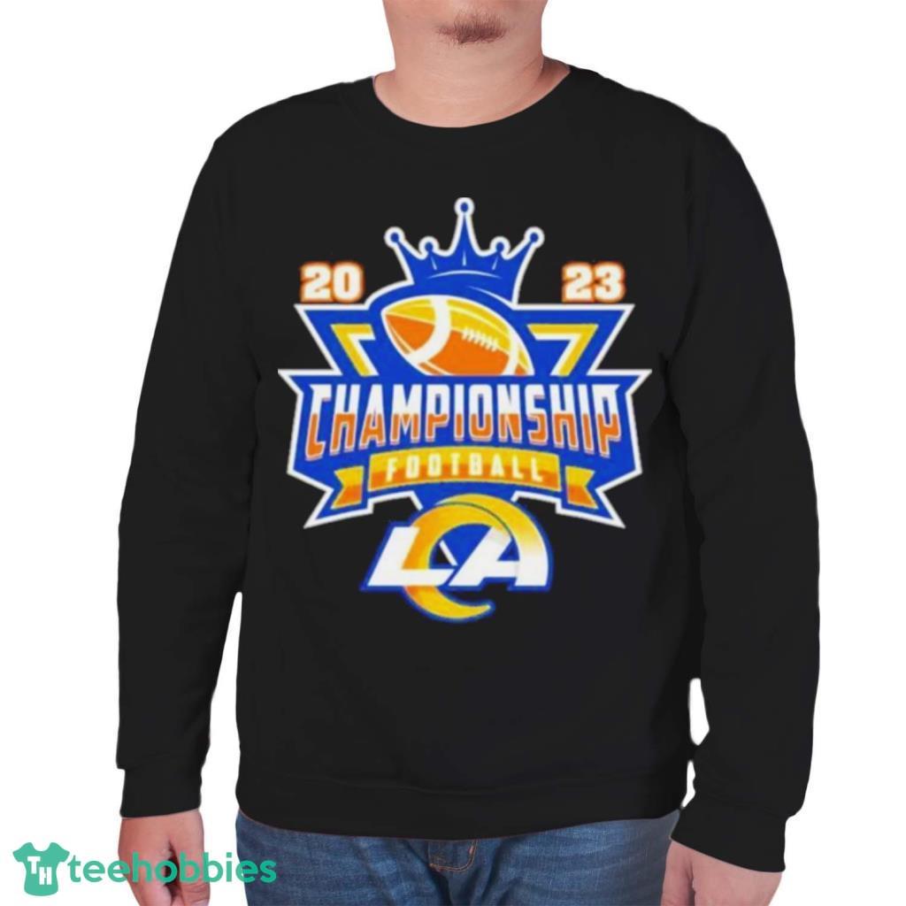 Los Angeles Rams Football Nfl 2023 Championship Crown Logo Shirt