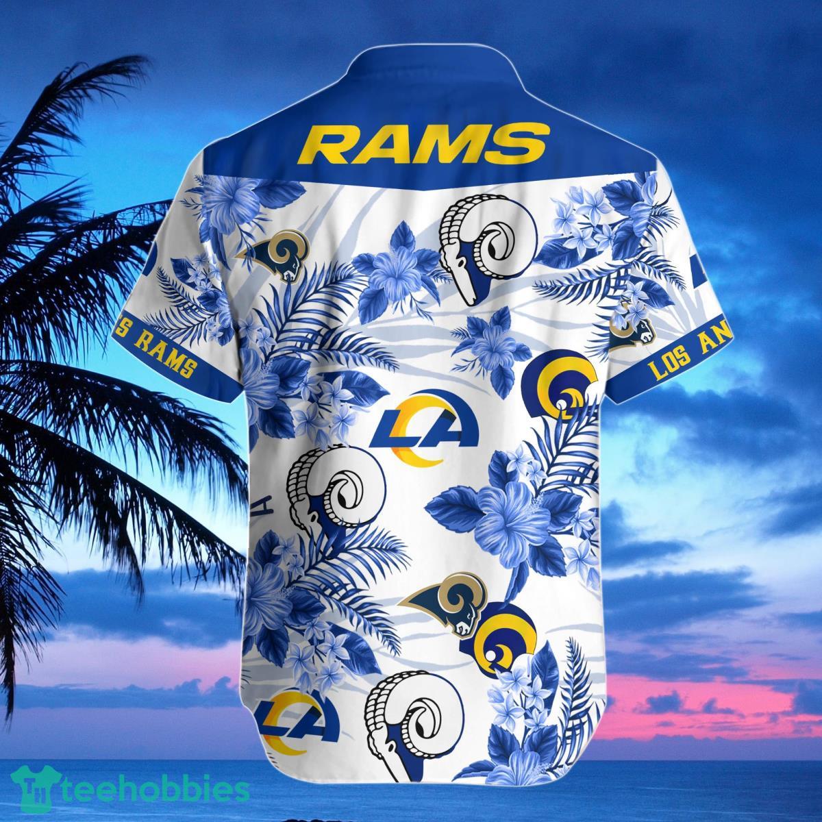 Los Angeles Rams-NFL Floral Hawaii Shirt Best Gift For Men And Women Fans Product Photo 2