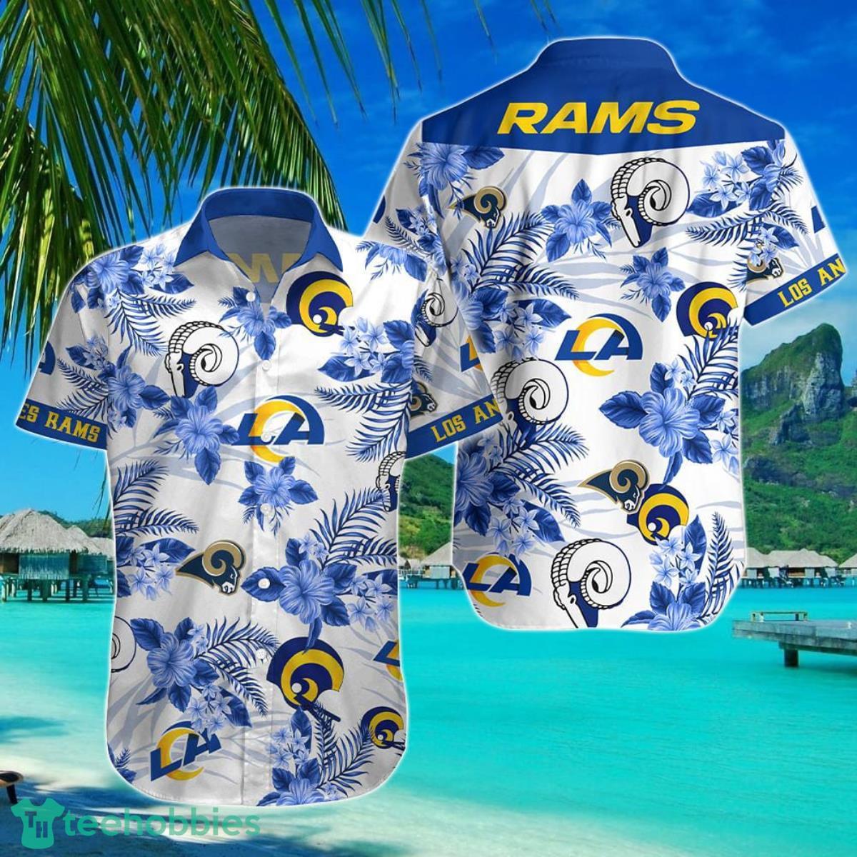 Los Angeles Rams-NFL Floral Hawaii Shirt Best Gift For Men And Women Fans Product Photo 1