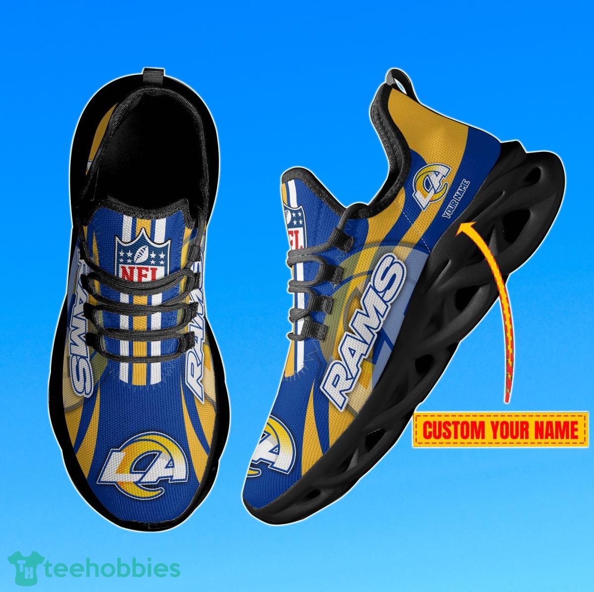 Los Angeles Rams- Personalized Max Soul Shoes Best Gift For Men And Women Fans Product Photo 2